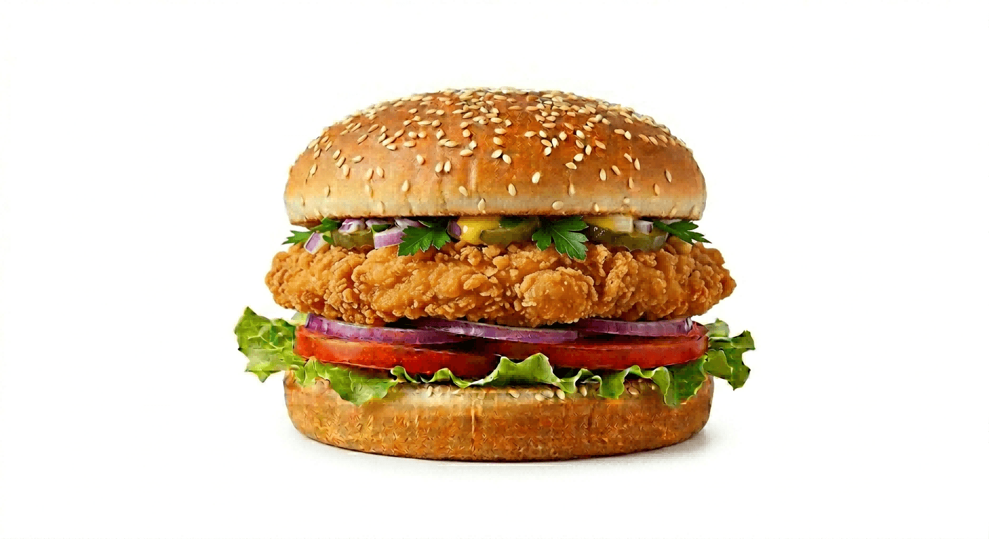 Crispy chicken Burger